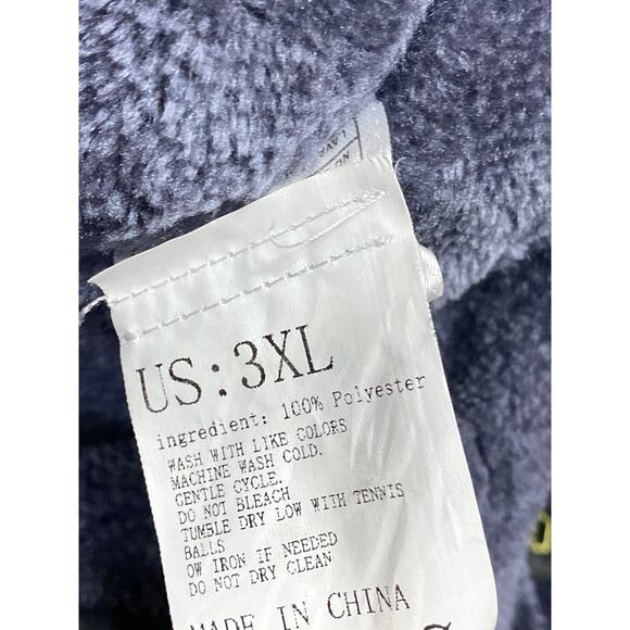 Outdoor Sport Men's Black Full Zip Long Sleeve Hooded Windbreaker Jacket Sz 3XL - Picture 5 of 5